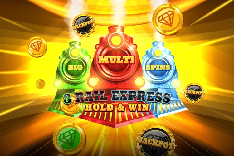 3 Rail Express Hold & Win pokie