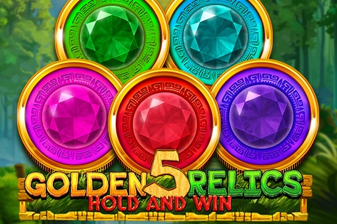 5 Golden Relics: Hold & Win pokie