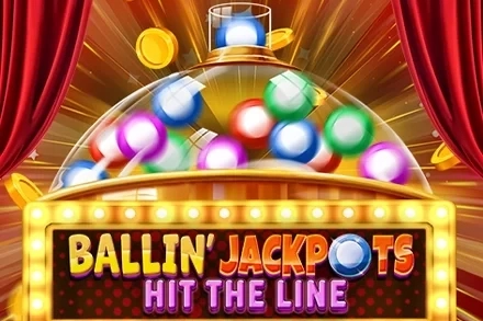 Ballin' Jackpots Hit The Line pokie