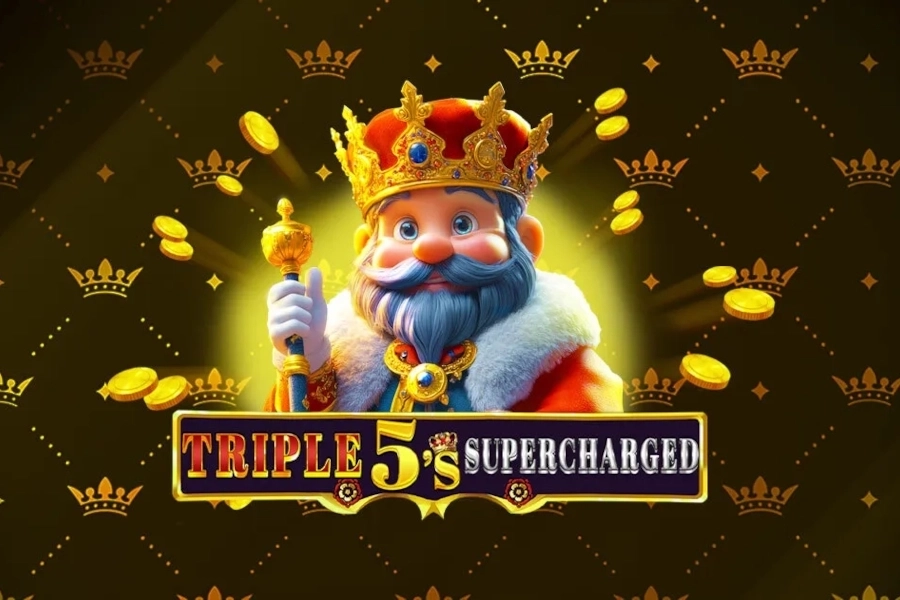 Triple 5's Supercharged pokie