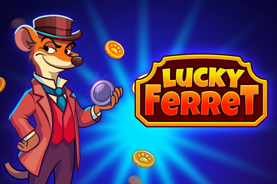 Lucky Ferret at Here2Win Casino