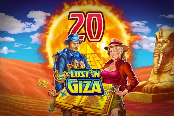 Lost in Giza 20 at Here2Win Casino