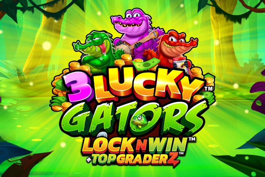 3 Lucky Gators pokie