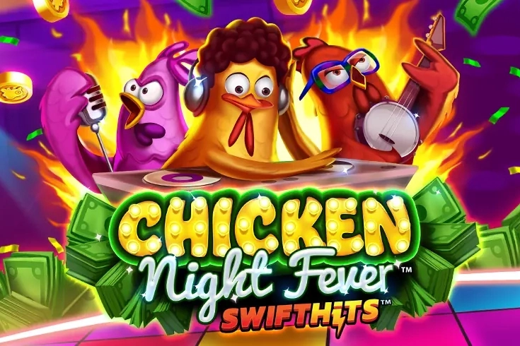 Chicken Night Fever pokie