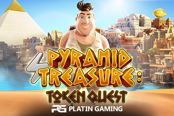Pyramid Treasure Token Quest pokie