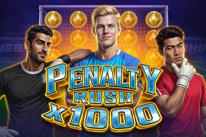 Penalty Rush x1000 pokie