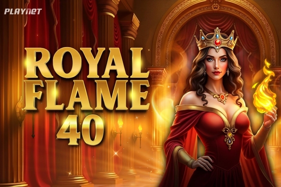 Royal Flame 40 pokie