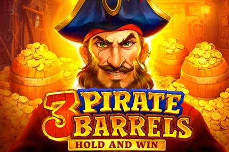 3 Pirate Barrels at Here2Win Casino