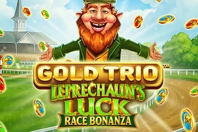 Gold Trio: Leprechaun's Luck Race Bonanza pokie