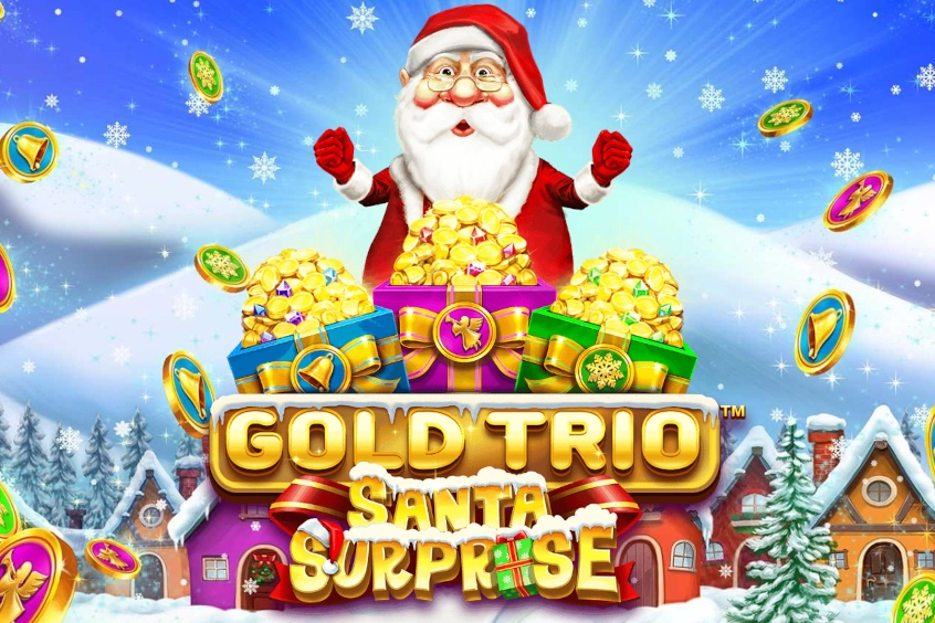 Gold Trio: Santa Surprise pokie