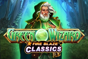 Green Wizard Fire Blaze at Here2Win Casino