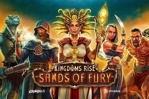 Kingdoms Rise: Sands of Fury pokie