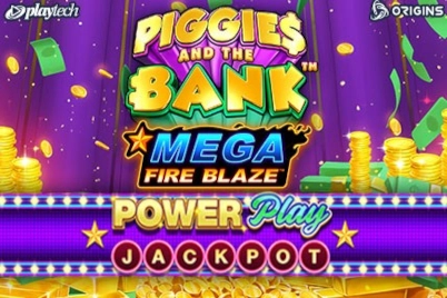 Piggies and the Bank PowerPlay Jackpot pokie