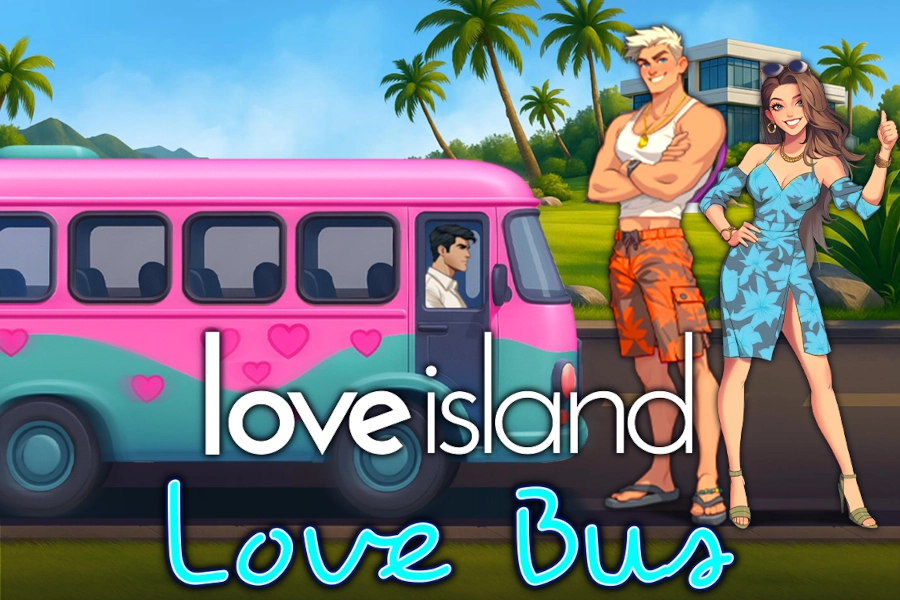 Love Island - Love Bus pokie