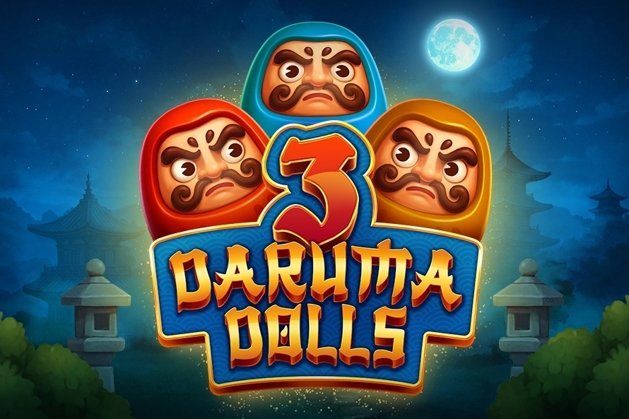 3 Daruma Dolls pokie