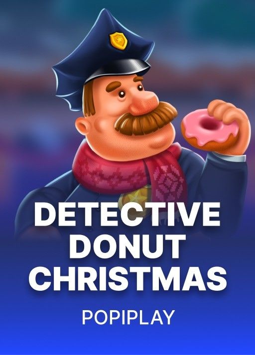 Detective Donut Christmas pokie