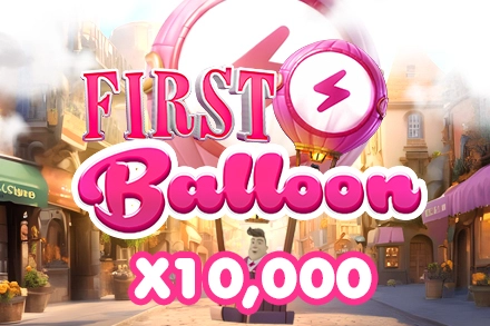 First Balloon at Here2Win Casino
