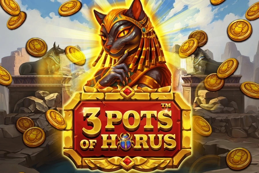 3 Pots of Horus pokie