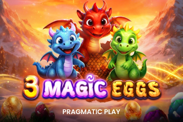 3 Magic Eggs at Here2Win Casino