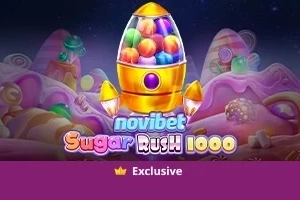 Novibet Sugar Rush 1000 pokie