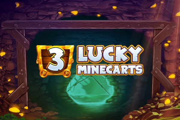3 Lucky Minecarts pokie