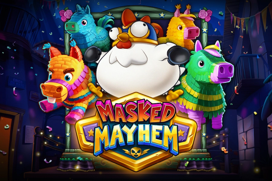Masked Mayhem pokie