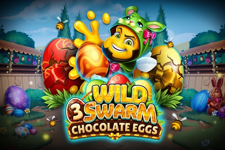 Wild Swarm 3 Chocolate Eggs at Here2Win Casino