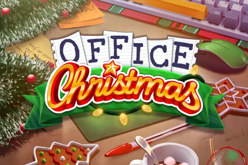 Office Christmas at Here2Win Casino