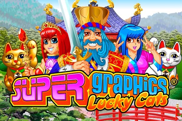 Super Graphics Lucky Cats pokie