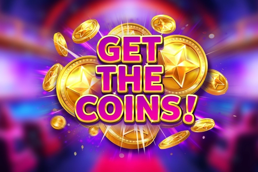 Get The Coins! at Here2Win Casino