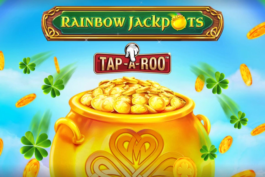 Rainbow Jackpots Tap-A-Roo pokie