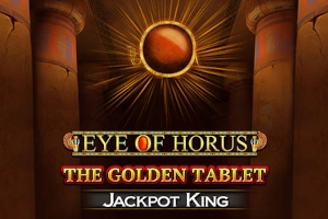 Eye of Horus The Golden Tablet Jackpot King pokie