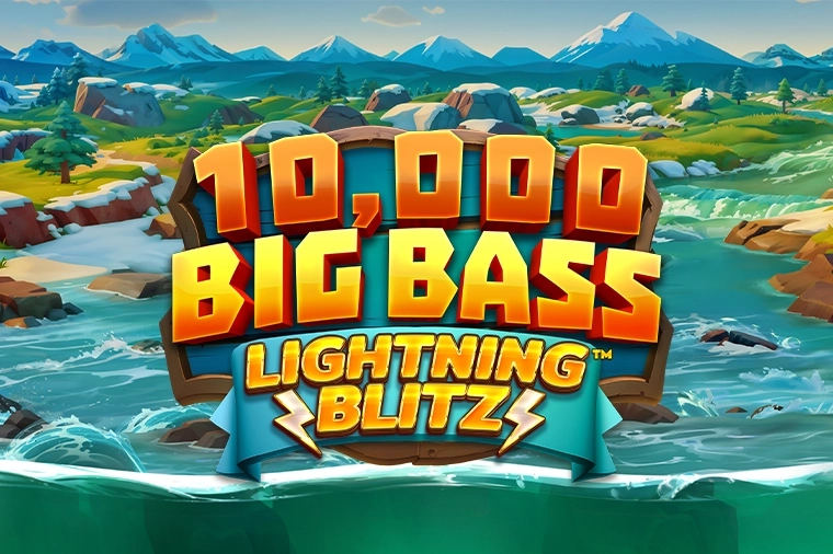 10,000 Big Bass Lightning Blitz at Here2Win Casino
