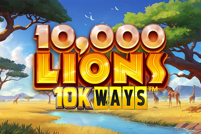 10,000 Lions 10K Ways at Here2Win Casino