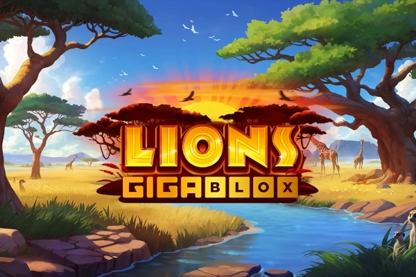 Lions Gigablox pokie