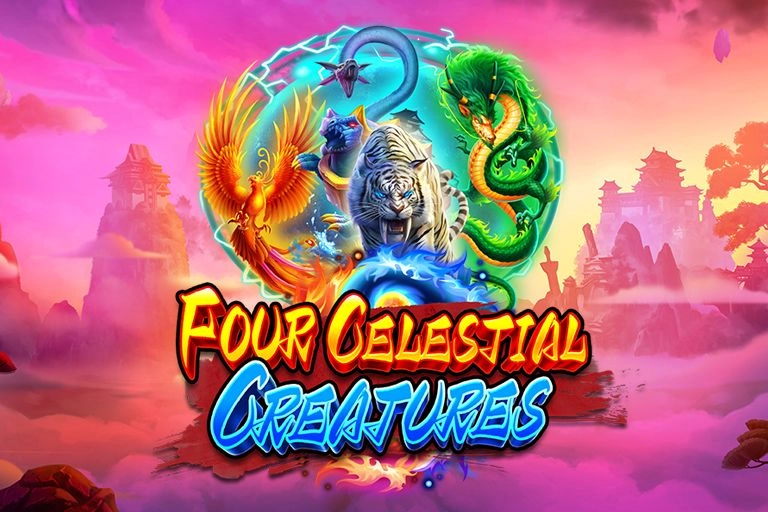 Four Celestial Creatures at Here2Win Casino