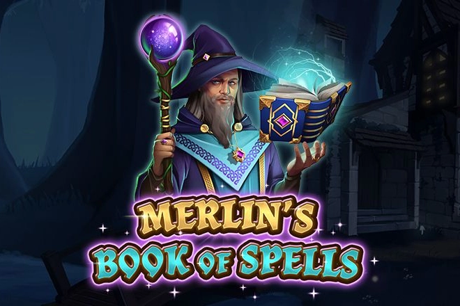 Merlin's Book of Spells pokie