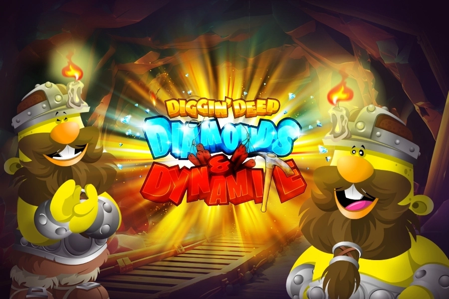 Diggin' Deep: Diamonds & Dynamite pokie