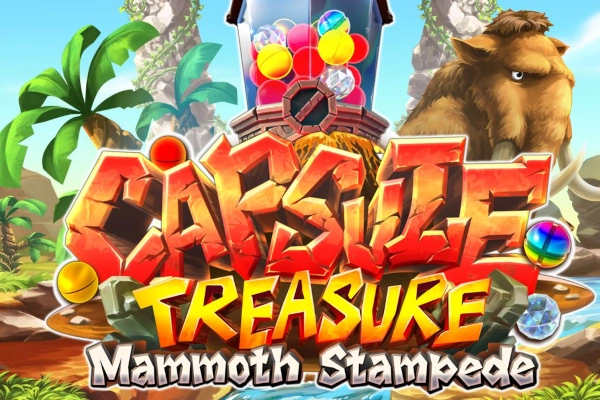Capsule Treasure Mammoth Stampede pokie
