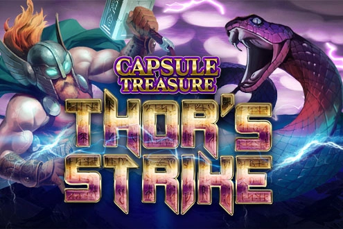Capsule Treasure Thor's Strike pokie