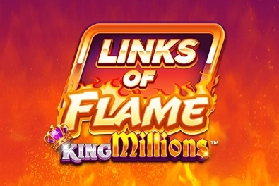 Links of Flame King Millions pokie