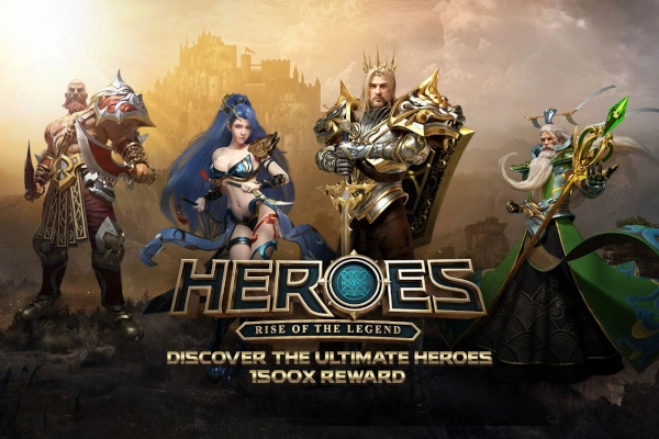 Heroes Rise of the Legend pokie