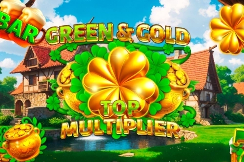 Green & Gold Top Multiplier pokie