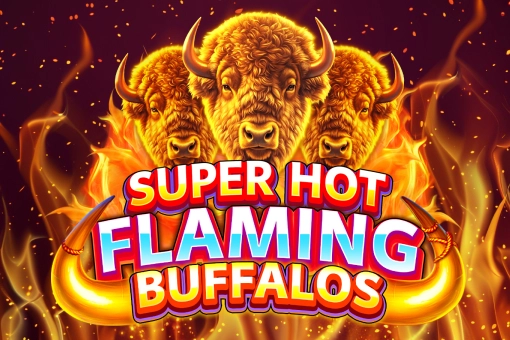 Super Hot Flaming Buffalos pokie