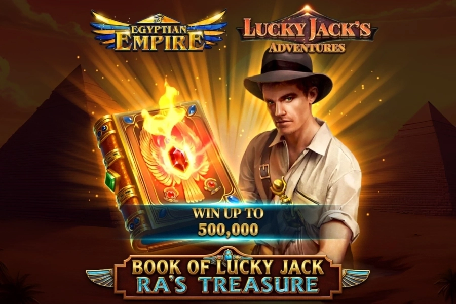 Book of Lucky Jack - Ra's Treasure pokie