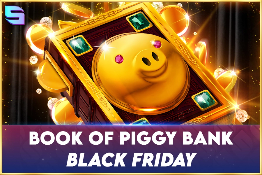 Book of Piggy Bank - Black Friday pokie