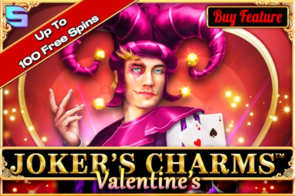 Joker's Charms Valentine's pokie