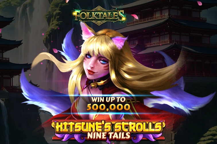 Kitsune's Scrolls Nine Tails pokie