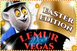 Lemur Does Vegas - Easter Edition pokie