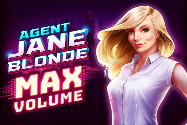 Agent Jane Blonde Max Volume at Here2Win Casino